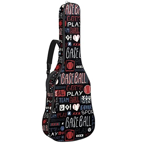 Sac à dos pour guitare acoustique et classique imperméable motif serpent