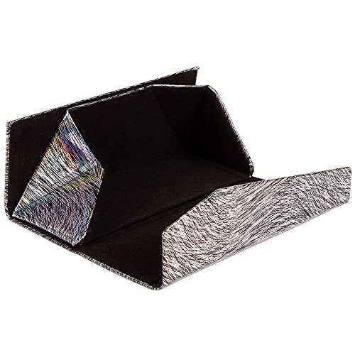 Image of ADBGV 3Pcs Unisex Hard Shell Eyeglasses Cases, Protective Case For Glasses,Sunglasses Case with Cleaning Cloth