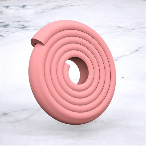 Protections d'angle pare-chocs mousse contre bords tranchants table rose - 2