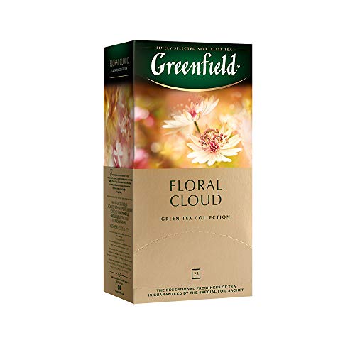 Greenfield Floral Cloud Oolong Tea Fruit & Herbal Collection 25 Teabags The Execptional Freshness Of Tea Is Guranteed By The Special Foil Sachet #TOP1
