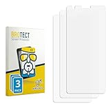 BROTECT 3 Stück Schutzglas für Nokia 3.1 Schutzfolie Panzer Folie Glas Bildschirmschutz Made in Germany [Kratzfest 9H, Anti-Fingerprint,Transparent]