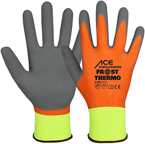 ACE Frost Thermo Arbeits-Handschuh - Kälte-Schutz-Handschuhe für die Arbeit im Winter - EN 388/511-10/XL (1er Pack)