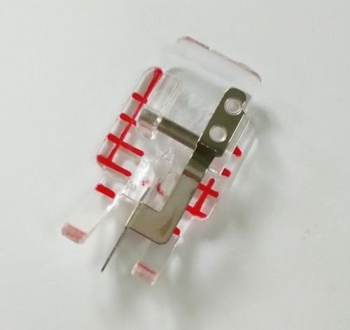 NGOSEW 1/4" Clear Stitch in Ditch Foot para máquinas Viking miniatura 1