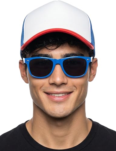 Image of Funky Junque Blank Mesh Foam Lightweight Snapback Trucker Hat | Lightweight Foam Trucker Hat with Breathable Mesh Back, Golf Beach and Street Style, Trendy Trucker Hats for Men