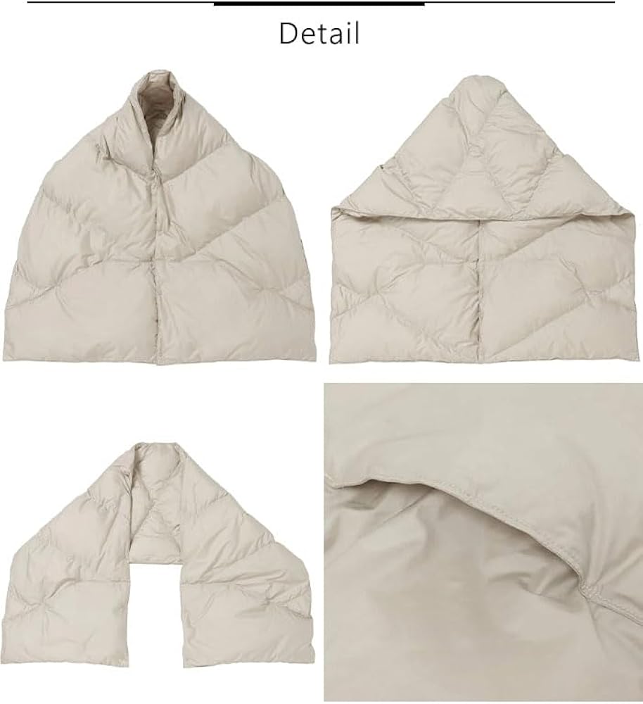 Amazon | ナンガ NANGA マフラー DOWN PONCHO MUFFLER ダウンポンチョ