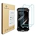 [2 Pack] Doogee S60/S60 Lite Screen Protector 5.2 inch, Tempered Glass Anti-fingerprints Thin 9H Hardness Screen Protector For Doogee S60/S60 Lite