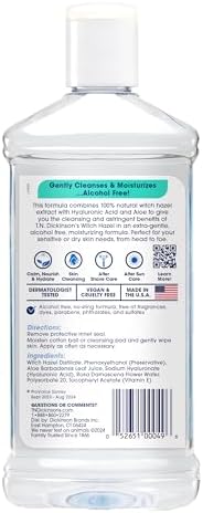 T.N. Dickinson's Witch Hazel Moisturizing Astringent | Alcohol Free | 16 Oz - 1