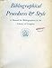 Bibliographical Procedures and Style a Manual for Bibliographers in the Library of Congress