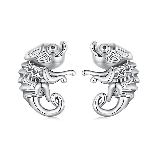 Boucles d'oreilles animaux argent 925 sterling de haute qualité pour oreilles sensibles