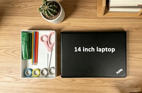 Image of Amazon Basics Rectangular Plastic Desk Organizer with Storage Trays, Accessory Tray, Drawer Organizer, 9.4 x 6.7 x 2 inch, White