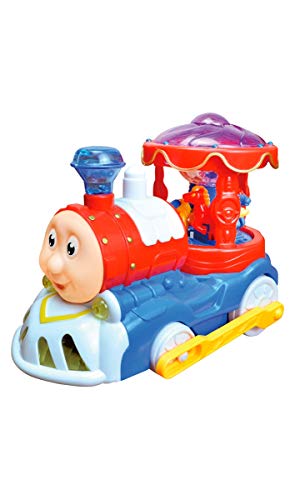 Trenzinho Musical A Pilha Bate E Volta Com Luz E Som DMT5107 - DM Toys