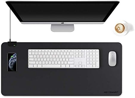 Amazon.com: KeySmart TaskPad - Wireless Charging Desk Pad for Computer ...