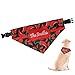 Personalized Chili Peppers Dog Bandana - XLarge