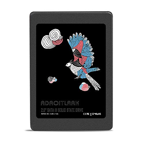 Preisvergleich Produktbild ADROITLARK 2,5 Zoll Internes SSD 480GB SATA 3 Solid State-Laufwerk für PC, bis zu 500 MB / Sek(480GB SSD-Laufwerk)