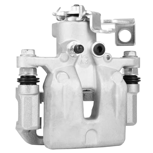 Image of Detroit Axle - Pair Rear Brake Calipers for Hyundai Elantra GT Veloster Kia Forte Forte5 Koup [Casting #2 V34], Passenger and Driver Side Disc Brake Calipers with Bracket Replacement