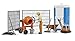 Bruder bworld 62008 Construction Set: Mixer, railings, Figure, Accessories