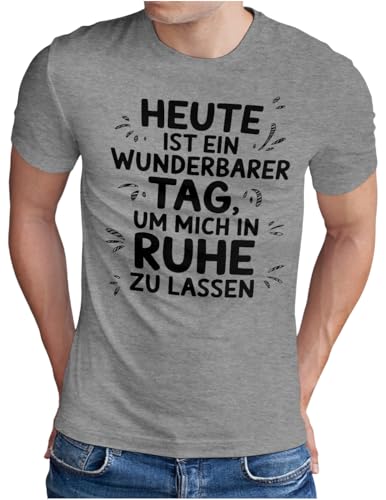T-shirt homme slogan amusant OM3 Aujourd'hui est une merveilleuse journée