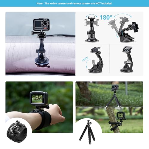 AKASO Outdoor Sports Action Camera Accessories Kit for Gopro Hero Session AKASO EK7000 CAMPARK Go Pro Hero 5 in Swimming Any Other Outdoor Sports