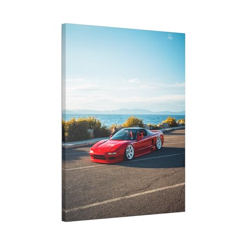 JDM Car Wall Art | JDM Sports Car NSX Automotive Art Print | High Resolution | Vertical | Gaming Setup Artwork | Bedroom & Office Décor | High Definition Print | Durable Satin Finish | 12" x 16"