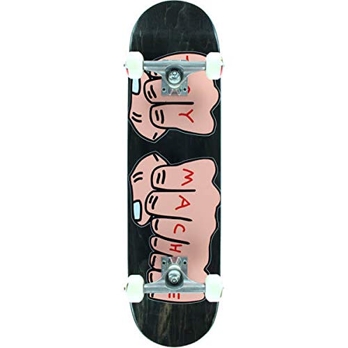 Fists Woodgrain Assorted Colors Complete Skateboard - 7.75" x 31.75"