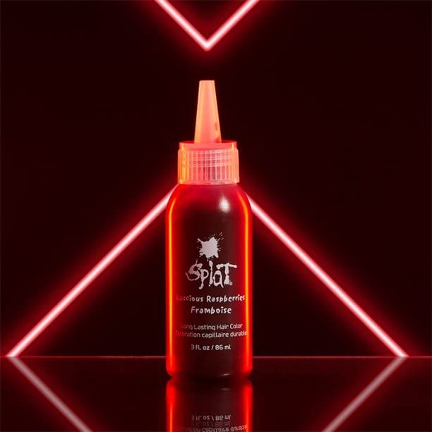 Miniatura 5 de Splat Rebellious Colors - Kit de coloración para el cabello, frambuesas deliciosas (paquete de 3)