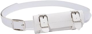 Jkapagzy PU Leather Belt for Katana Belt Demon Slayer Belt Rapier Ring Strap Belt Holster Sword Belt Waist Sheath Scabbard Holder 110CM