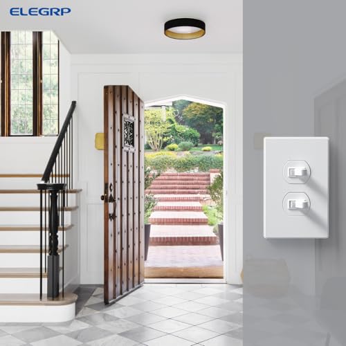 Plaque murale duplex premium ELEGRP en thermoplastique finition haut de gamme - 6