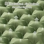 Sleeping Pad for Camping, 4in Ultralight Inflatable Camping Mat - Image 3
