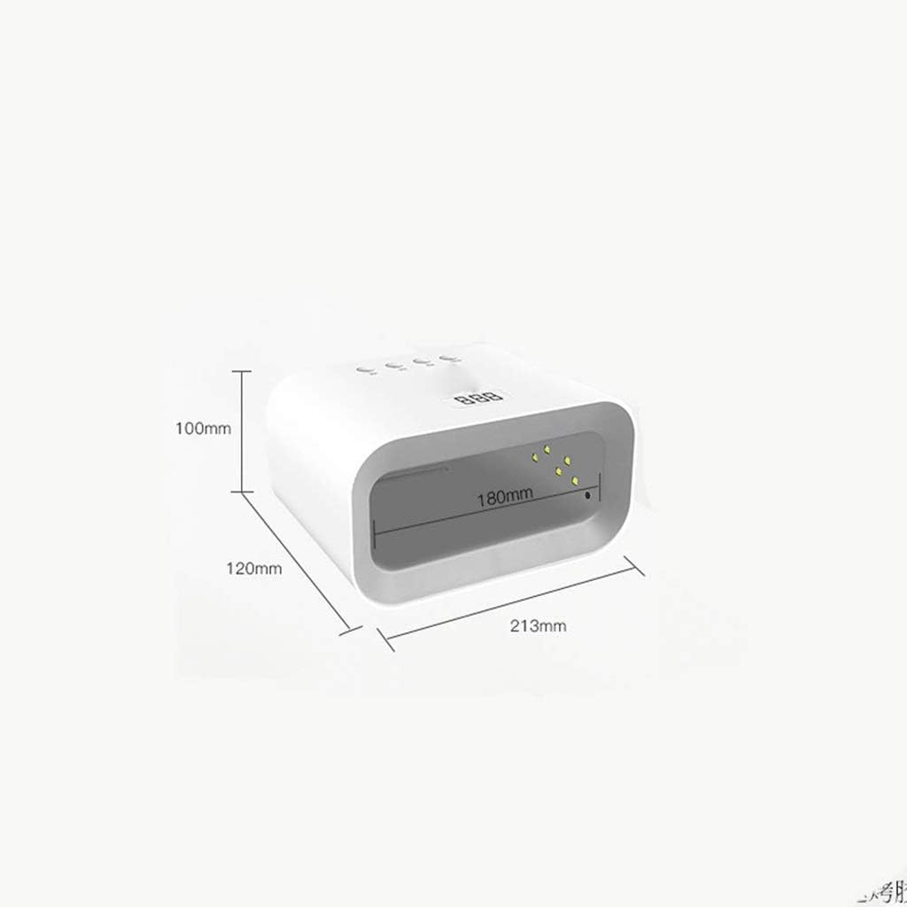 Nail Lamp- Professional Gel Nails UV Light Dryer with Sensor, Detachable Magnetic Tray for Acrylic