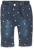  Kanz Baby-Mädchen Caprihose Hose, Blau (Light Blue Denim Blue 0014), 74