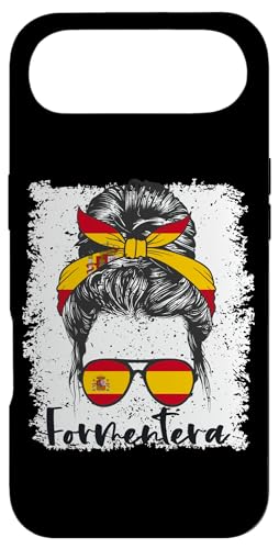 Messy Bun Lady Formentera Ibiza �X�y�C�� �X�}�z�P�[�X iPhone Air �p