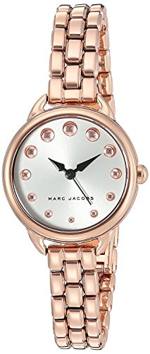 [}[N WFCRuX]Marc Jacobs rv Betty Rose GoldTone Analog Quartz Casual Watch MJ3496 fB[X [sAi]