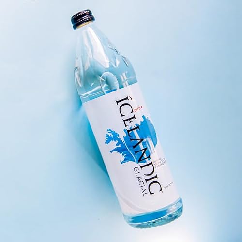 Icelandic Glacial Natural Spring Water, Sparkling, 25.3 oz
