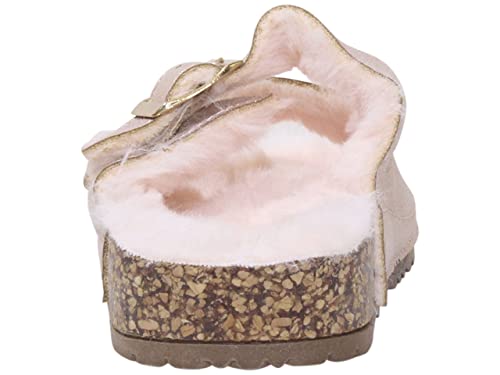 MIA Kids Little/Big Girl's Rozy Slides Sandals Dual Buckle Rose Gold Sz. 1 LGK057A4