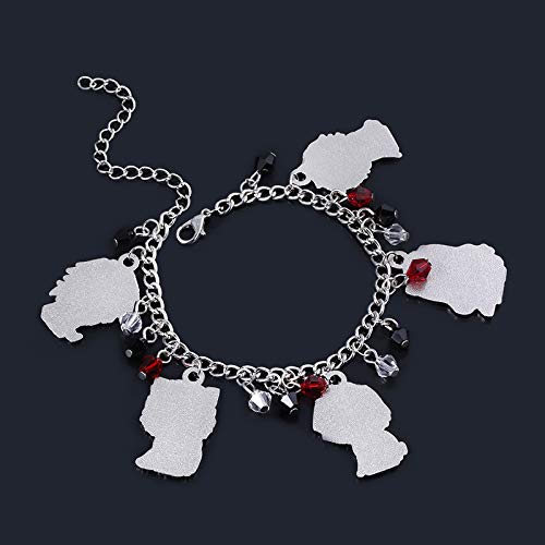 Swuwuwu Anime Earrings And Bracelet Set, Novelty Charm Stuff Gifts For Women And Girl #TOP3