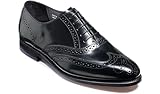 Oxford Shoes for Men – Classic half brogue design with elegant toe cap detail, perfect as leather dress shoes for men. Handmade in England – Expertly crafted in Northampton, the heart of British shoemaking since 1880. Premium Calf Leather – High-shin...