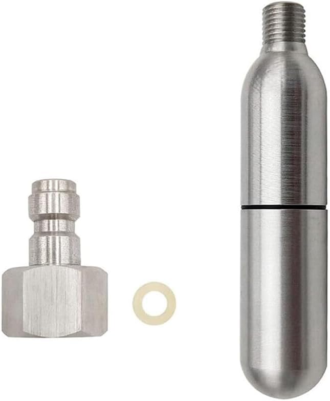 Rechargeable 16G CO2 Cartridge with 8mm Pumping Plug, Battery Powered, 20MPA Pressure Resistance