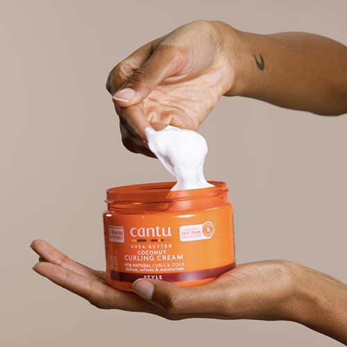CANTU Coconut Curling Cream for All Hair Types - Image 8