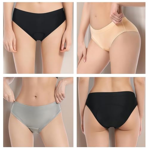 flintronic Pantalon Corto Ciclismo Mujer Acolchado 4D, Calzoncillos Ciclismo Mujer, Elásticos Transpirable Pantalones Cortos de Ciclismo, Pantalon para Ciclismo, XL - imagen 7