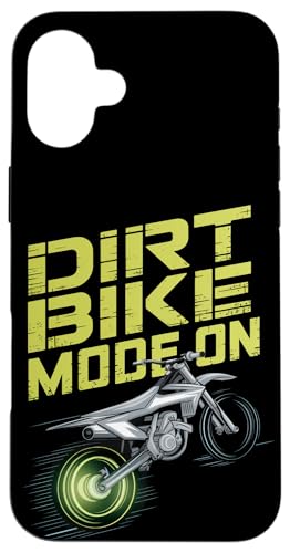 Mode Dirt Bike sur moto tout-terrain Coque pour iPhone 16 Plus