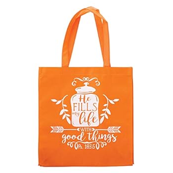 Unknown Binding Non-Woven Tote He Fills Life Book