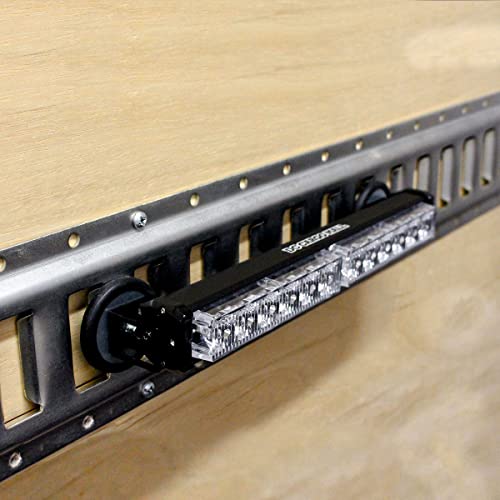 Dc Cargo Mall Rechargeable Led Light Bar For E-Track - Portable Tubelight With Magnetic Base For Trailer - Long-Lasting Battery Life #TOP1
