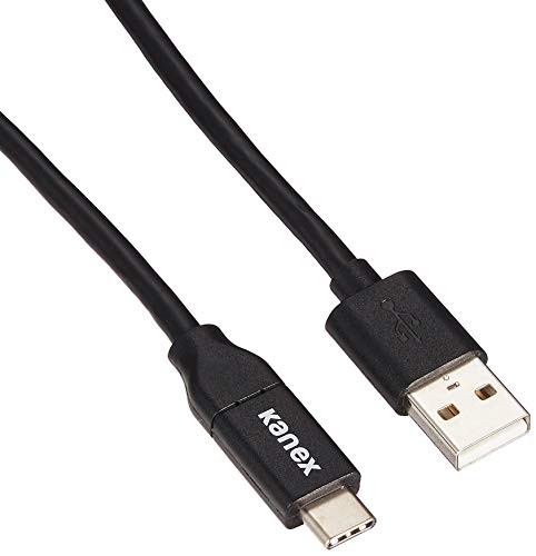 Kanex K181-1173-BK12F - Cable de carga 3.0 A de 3.6 m, color negro