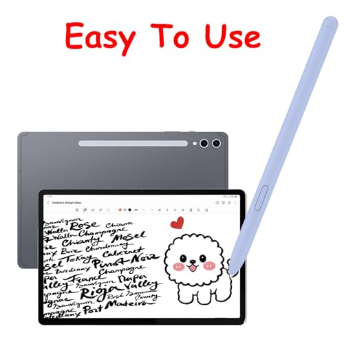 Stylet S Pen compatible Galaxy Tab S10+ Bluetooth précis avec 5 pointes interchangeables - 4