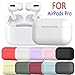 Produktbild usawen Hülle für AirPods Pro/Air Pods 3 2019 Schutzhülle AirPods Pro/AirPods 3 Case AirPods Pro Hülle,AirPods Pro Schutzhülle Silikonhülle Abdeckung Haut [Unterstützt kabelloses Laden] (Weiß)