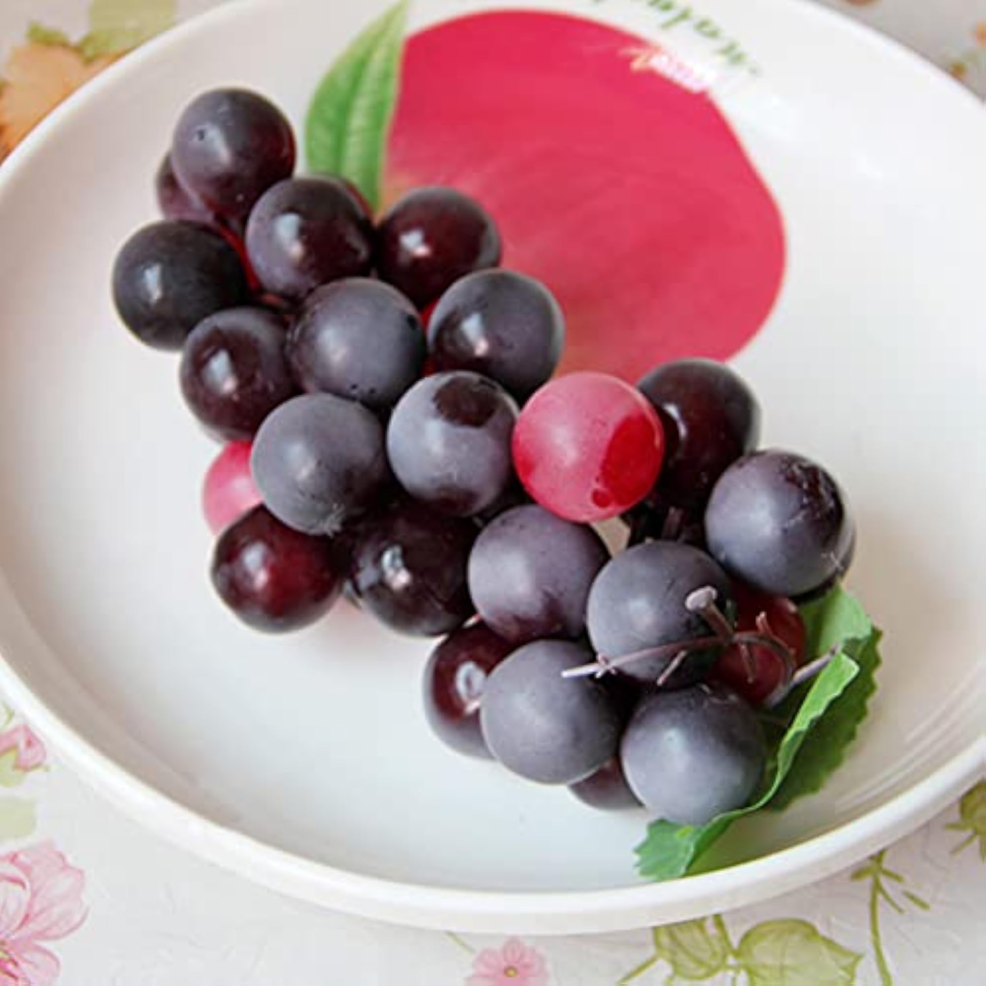 3PCS Artificial Grapes Decorative Lifelike Fake Grapes