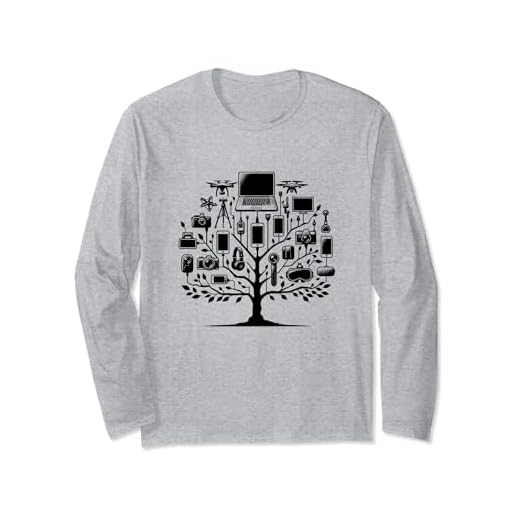 Gadgets Las herramientas de la tecnología de la era moderna Gadget tecnológico Manga Larga