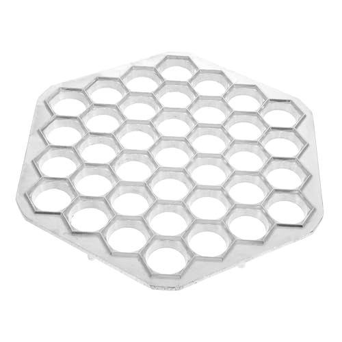 Garneck Reusable Aluminum Alloy Dumpling Maker Mold for Professional Ravioli and Dumplings Cavity Design for Easy Use and Prep Lightweight and Easy to