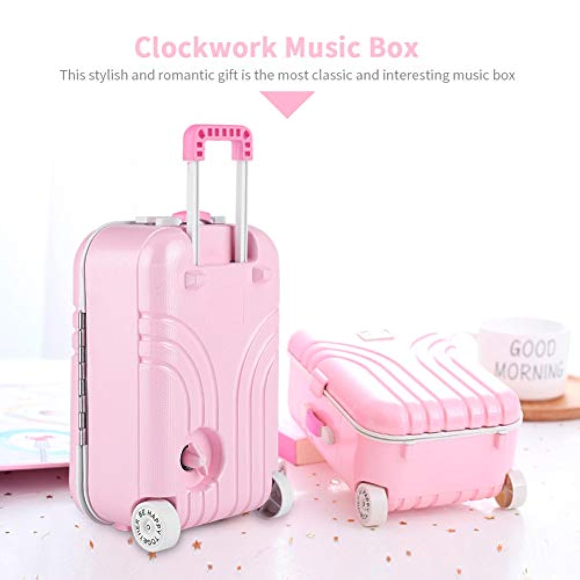 Unique Design Music Box for Storing Cosmetics
