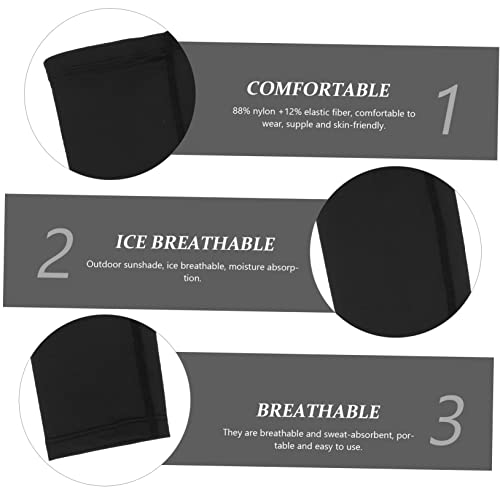 GANAZONO 10 Pares Braçadeiras respiráveis ​​de cor sólida cobertura de cotovelo casas de bonecas gui